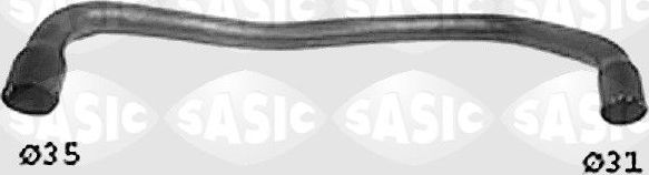 Патрубок радиатора (системы охлаждения) Sasic. Артикул SWH0318