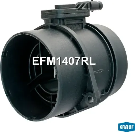 Датчик массового  расхода воздуха ДВС Krauf. Артикул EFM1407RL