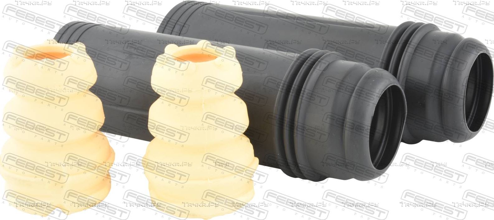 Комплект отбойников и пыльников амортизаторов (стоек) Febest. Артикул TSHB-ASV70R-KIT