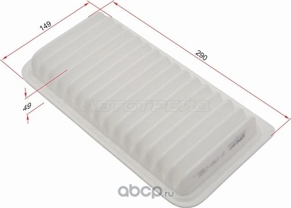 Фильтр воздушный TOYOTA COROLLA 00-07AVENSIS 03-0 (SAT). Артикул ST1780122020