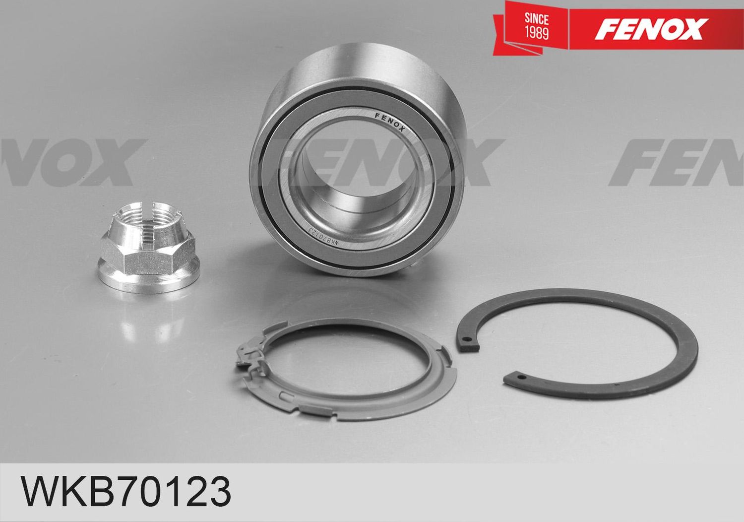 Ступичный подшипник (комплект) Fenox. Артикул WKB70123