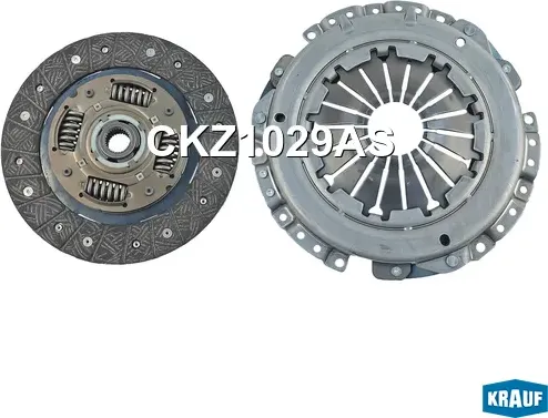 Сцепление комплект без подшипника Krauf. Артикул CKZ1029AS