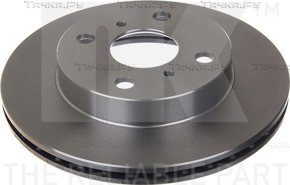 Тормозной диск NK передний для Toyota Vios I 2002-2005. Артикул 204565