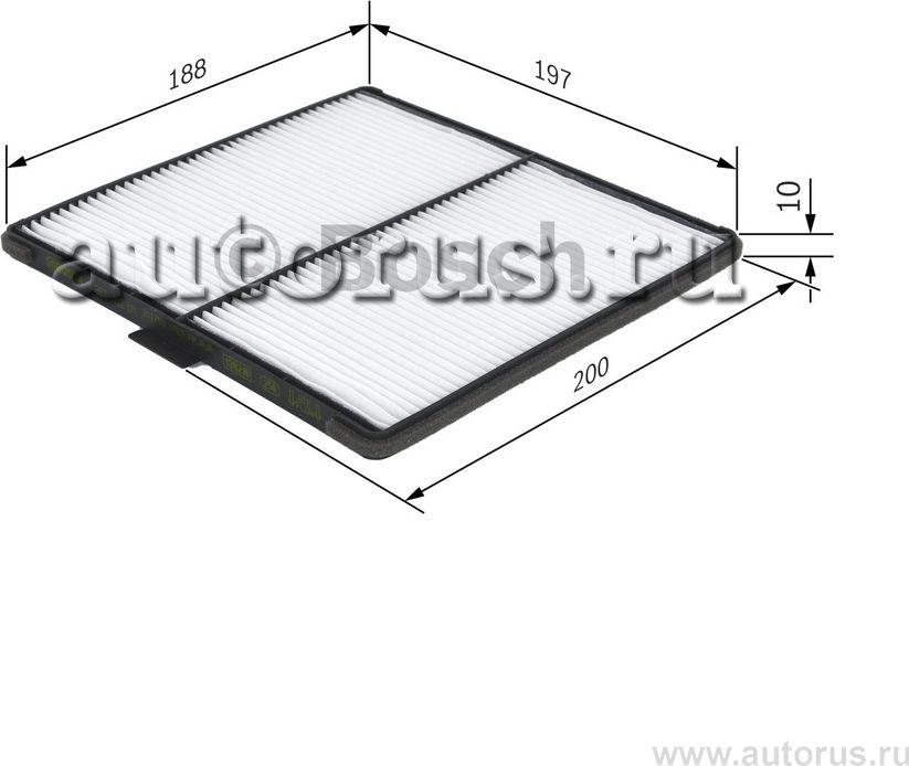 Фильтр салона (Bosch). Артикул 1987432171