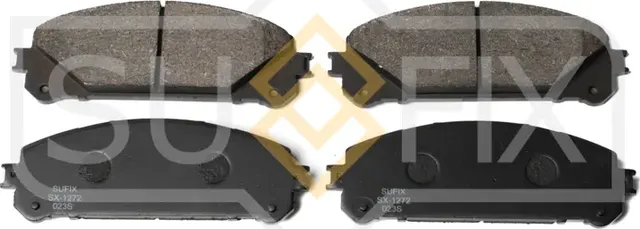 Колодки тормозные дисковые | перед прав/лев | (Sufix). Артикул SX-1272