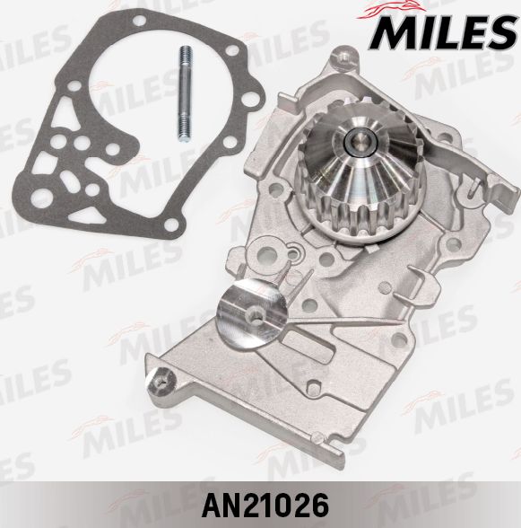 Помпа (водяной насос) Miles для Renault Kangoo II 2008-2026. Артикул AN21026