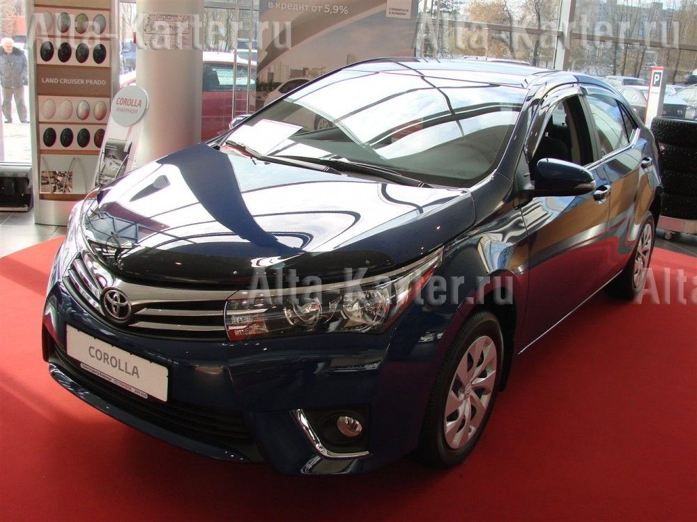 Дефлекторы SIM для окон Toyota Corolla E180/E170 2013-2019. Артикул STOCOR1332