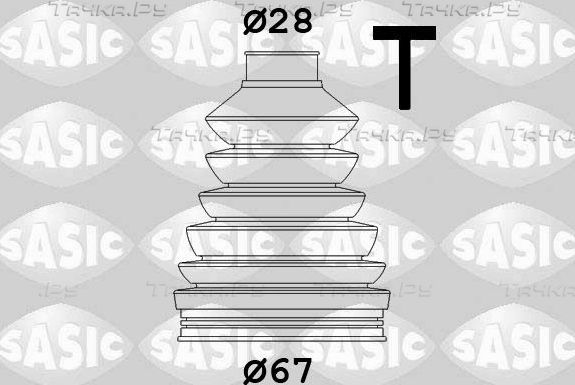 Пыльник ШРУСа внутренний Sasic (термопласт) для Volkswagen Amarok I 2010-2026. Артикул 1906023