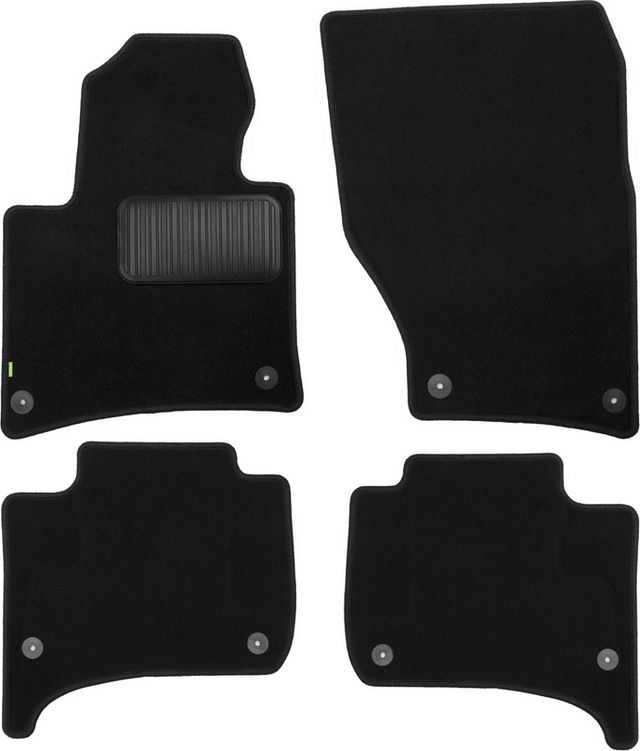 Коврики Klever Standard для салона Volkswagen Touareg I 2002-2010. Артикул KLEVER02510101210kh