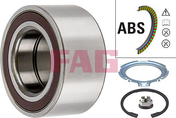 Ступичный подшипник (комплект) Fag. Артикул 713 6309 00