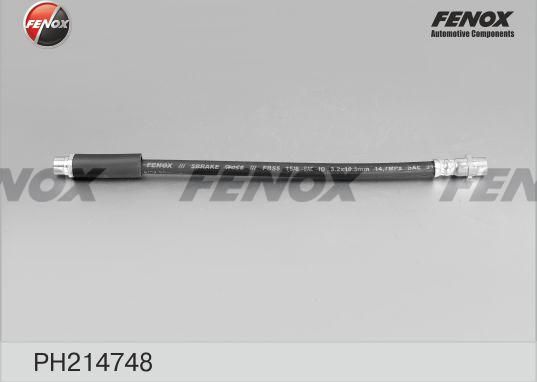 Тормозной шланг Fenox передний для Audi S2 I 1990-1996. Артикул PH214748