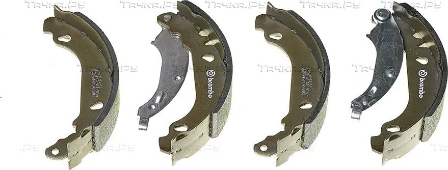 Тормозные колодки Brembo задние для Renault Symbol ll 2008-2014. Артикул S 68 524