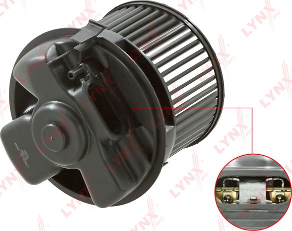 Вентилятор, мотор печки (отопителя) салона LYNXauto для Toyota Aygo I 2005-2014. Артикул RF-1760