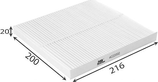 Салонный фильтр JS Asakashi. Артикул AC22002