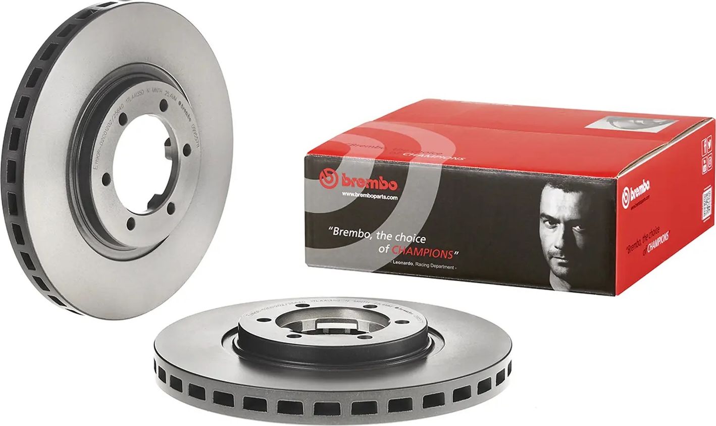 Тормозной диск Brembo PRIME LINE - UV Coated. Артикул 09.9557.11