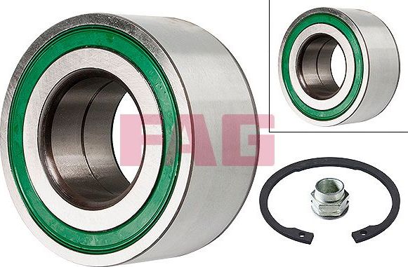 Ступичный подшипник (комплект) Fag передний для Fiat Tipo 160 1988-1989. Артикул 713 6900 60