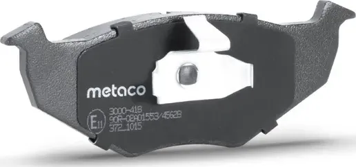 Колодки тормозные передние к-кт (Metaco). Артикул 3000418