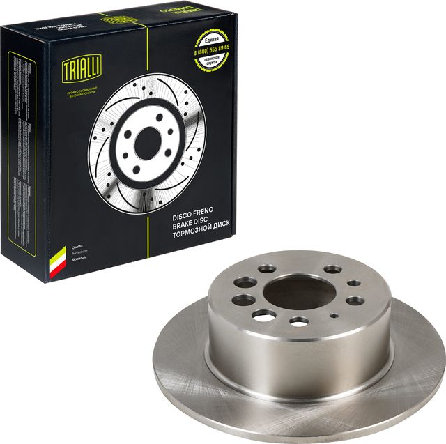 Тормозной диск Trialli задний для Volvo 780 1986-1990. Артикул DF 250129