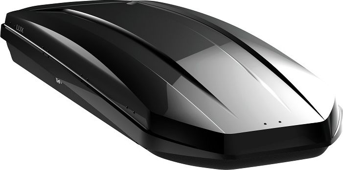 Автомобильный бокс Lux MAJOR черный глянцевый (460 л, 217х86х32 см). Артикул 794249