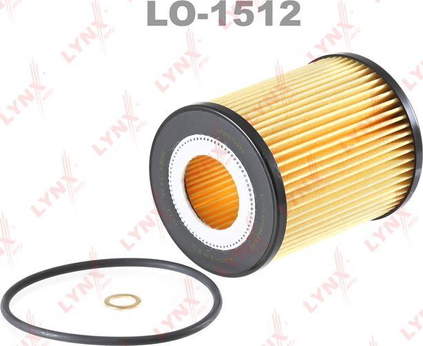Масляный фильтр LYNXauto для BMW 5 IV (E39) 1995-2004. Артикул LO-1512