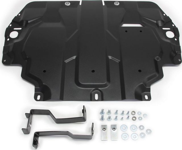 Защита AutoMax для картера и КПП Seat Altea (вкл. Freetrack) 2004-2015. Артикул AM.5107.1