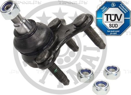 Шаровая опора Optimal TÜV certified передняя левая нижняя для Skoda Octavia Tour 2005-2010. Артикул G3-955