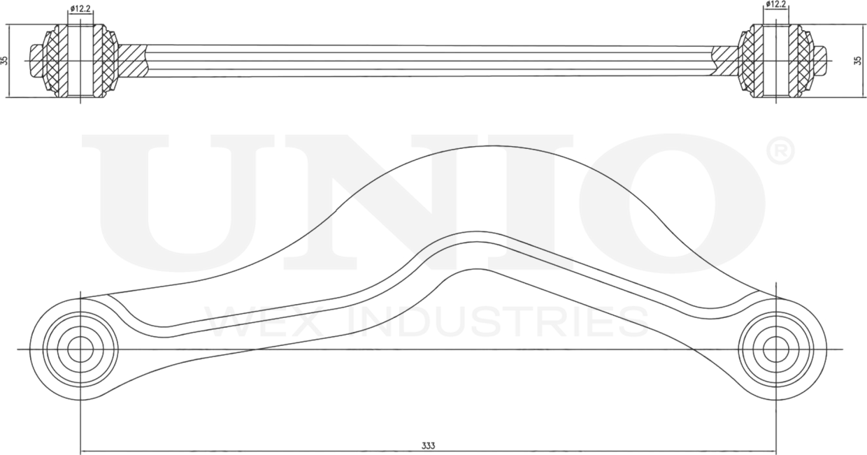 Рычаг подвески (Unio). Артикул SSP-40176