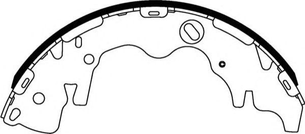 Тормозные колодки FIT. Артикул FT1003