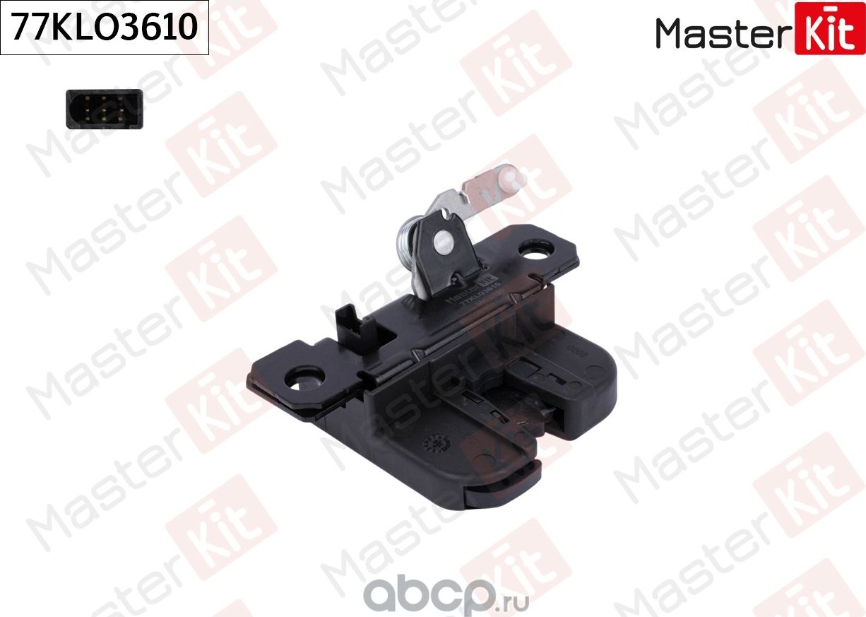 77KLO3610 Замок багажника\ VOLKSWAGEN TOUAREG (7LA, 7L6, 7L7) 2002 - 2010 (Master KIT). Артикул 77KLO3610