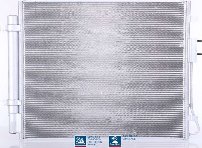 Радиатор кондиционера (конденсатор) Nissens (алюминий). Артикул 940727