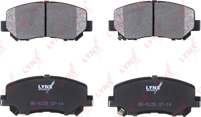 Тормозные колодки LYNXauto. Артикул BD-5125