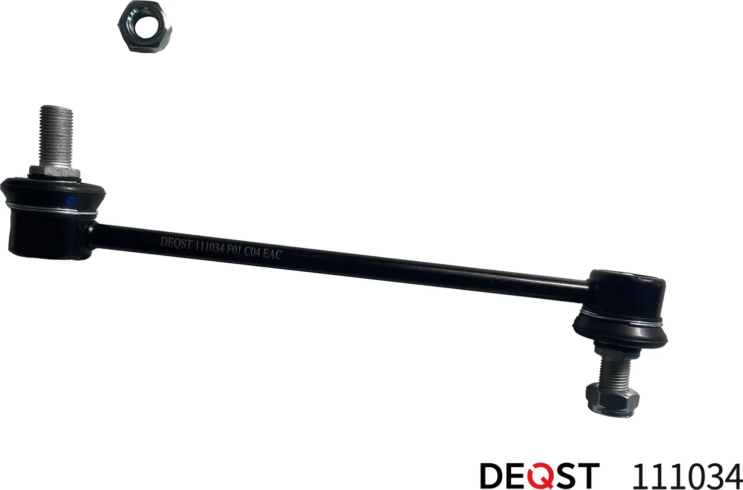 Стойка стабилизатора переднего L=R Kia SPORTAGE (K00) 04.94-08.03 (Deqst). Артикул 111034