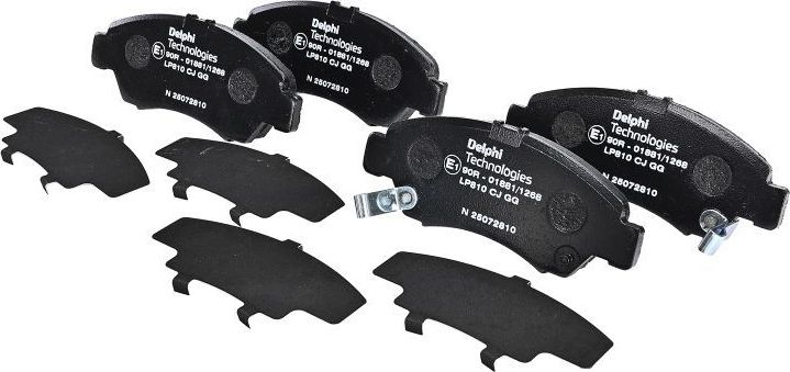 Тормозные колодки Delphi (Low-Metallic). Артикул LP810