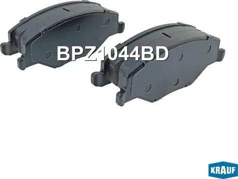 Колодки тормозные диск. передн. Krauf. Артикул BPZ1044BD