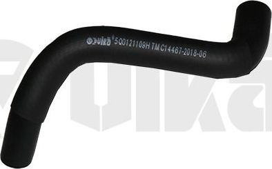 Патрубок радиатора (системы охлаждения) Vika (резина) для SEAT Ateca I 2016-2026. Артикул 11221774401