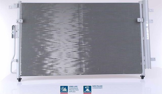 Радиатор кондиционера (конденсатор) Nissens (алюминий) для Kia Carnival II 2006-2014. Артикул 940269