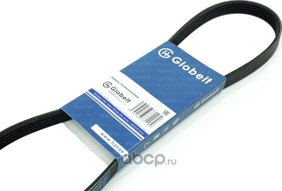 Ремень приводной поликлиновой 5PK1110 EPDM по каталогу (Globelt). Артикул 5PK1110EPDM