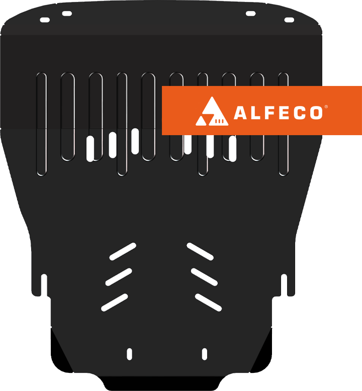 Защита Alfeco для картера и КПП Audi A6 C6 2005-2011. Артикул ALF.30.03