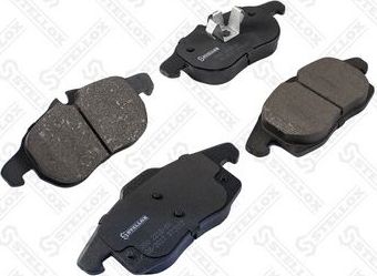 Тормозные колодки Stellox передние для Saab 9-3 II 2002-2015. Артикул 000 221B-SX