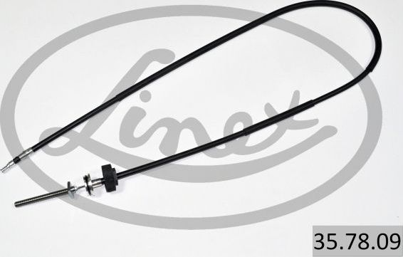 Трос ручника (тросик ручного тормоза) Linex. Артикул 35.78.09