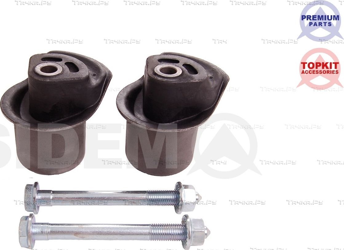 Сайлентблок задней балки Sidem задний для Volkswagen Golf IV 1998-2002. Артикул 863301 SET