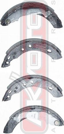 Тормозные колодки Akyoto Packing AKYOTO. Артикул AKS-1251