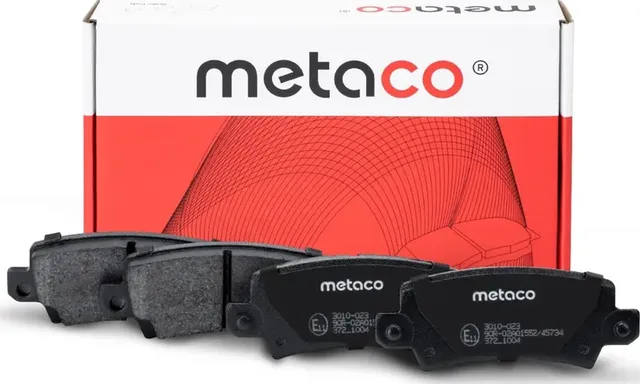 Колодки тормозные TOYOTA COROLLA 02- задн. (Metaco) Metaco. Артикул 3010023