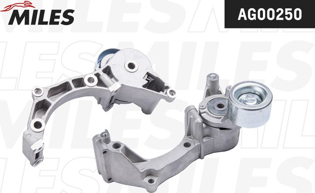 Натяжной ролик (натяжитель) приводного клинового зубчатого ремня Miles. Артикул AG00250