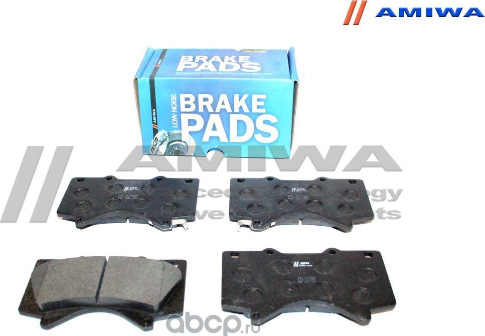Колодки тормозные передние (Amiwa). Артикул CD2278S
