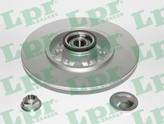 Тормозной диск LPR LPR HUB BRAKE DISC LINE - FULL COATED задний для Renault Megane IV 2015-2026. Артикул R1078PRCA
