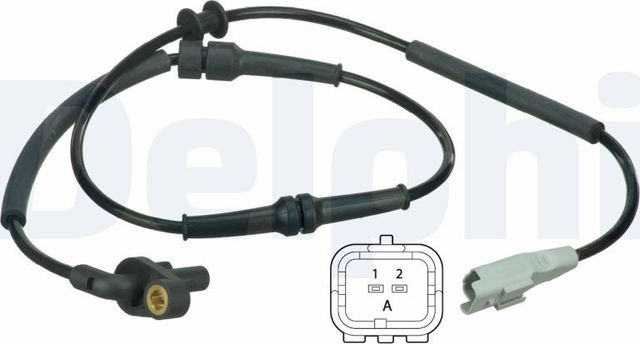 Датчик ABS Delphi для Citroen Xsara Picasso 1999-2012. Артикул SS20380