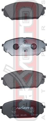 Тормозные колодки Akyoto Packing AKYOTO. Артикул AKD-0456