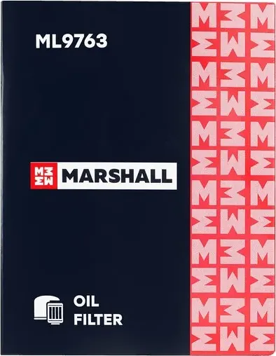 Фильтр масляный (Marshall). Артикул ML9763