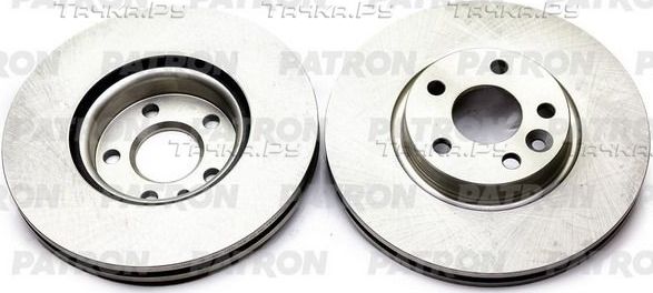 Тормозной диск Patron передний для Volvo V70 III 2007-2016. Артикул PBD4850